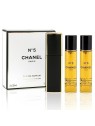 Chanel No 5 Giftset donna 60ml 3x20ml - eau de parfum Spray Refill