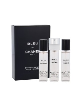 Chanel Bleu De Chanel Pour Homme Giftset uomo 60ml 3x eau de parfum Spray 20ml Refill - Travel Sprays