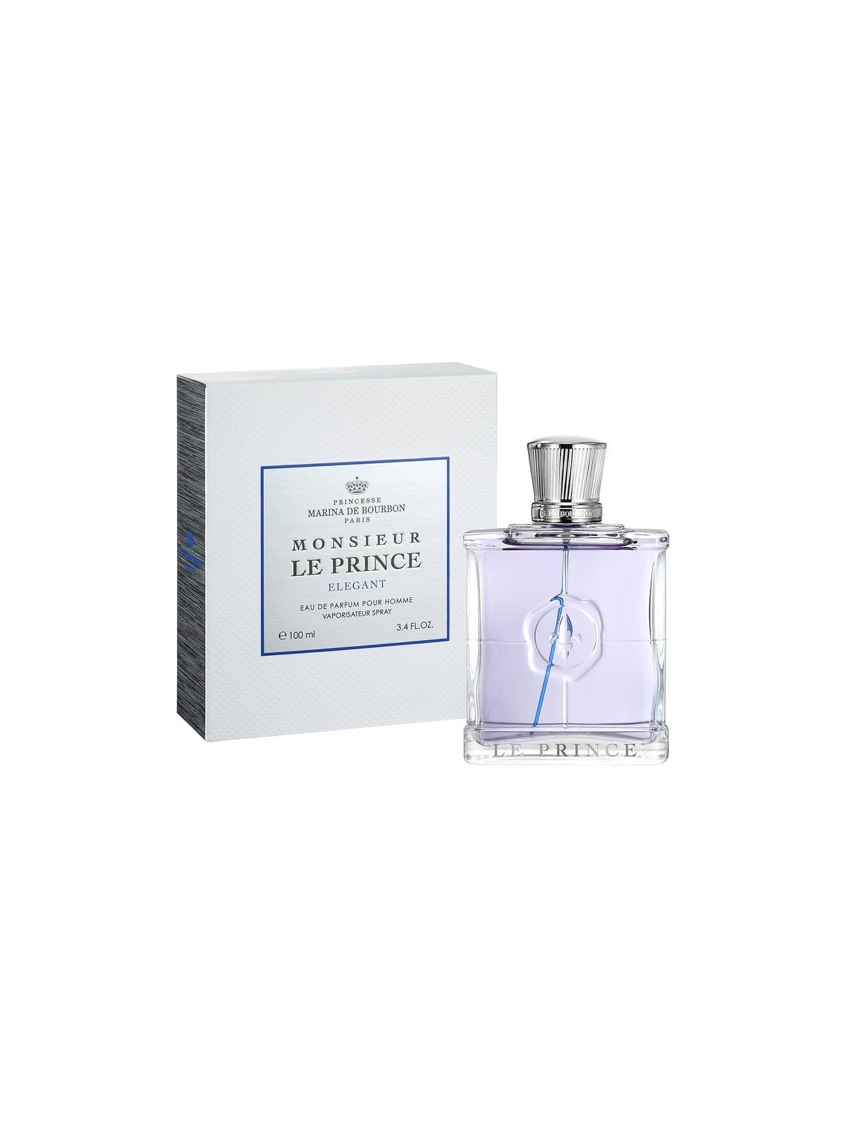 Marina de Bourbon Monsieur Le Prince Elegant eau de parfum uomo 100ml Marina de Bourbon www.essenzetotalstyle.com 