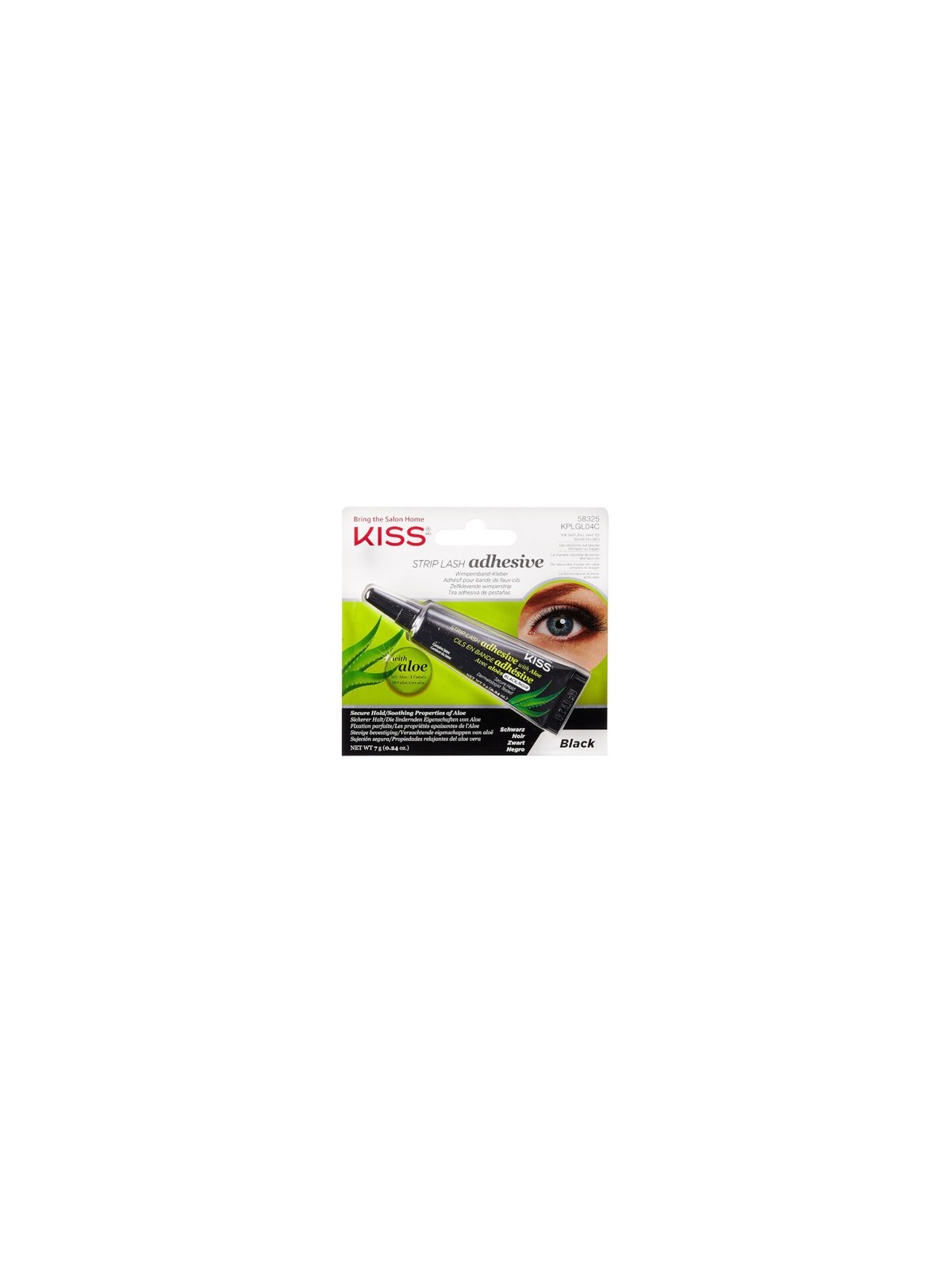 KISS Strip Lash Adhesive with Aloe Black