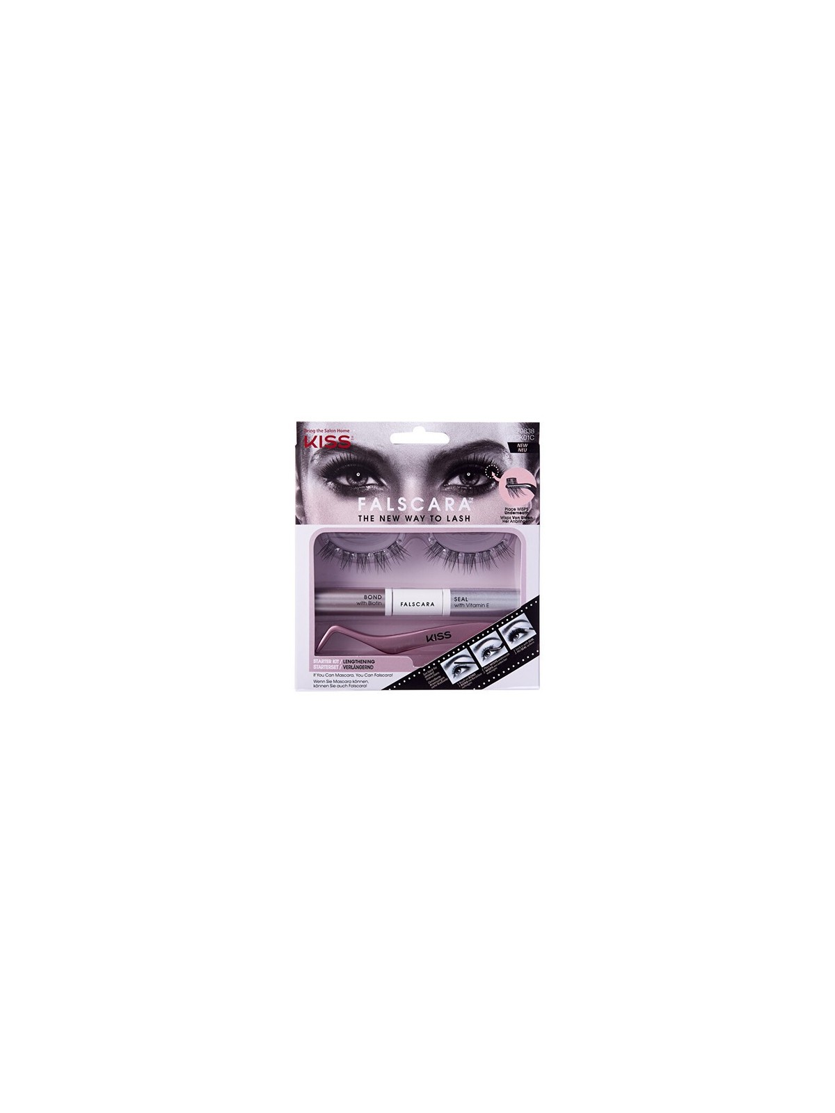 Kit per applicazione ciglia finte KISS