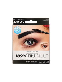 Kiss My Face Brow Tint Diy Kit Set sopracciglia 20 ml donna Black