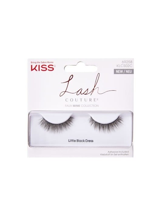 Kiss My Face Lash Couture 1 paio Ciglia finte lussuose donna Little Black Dress