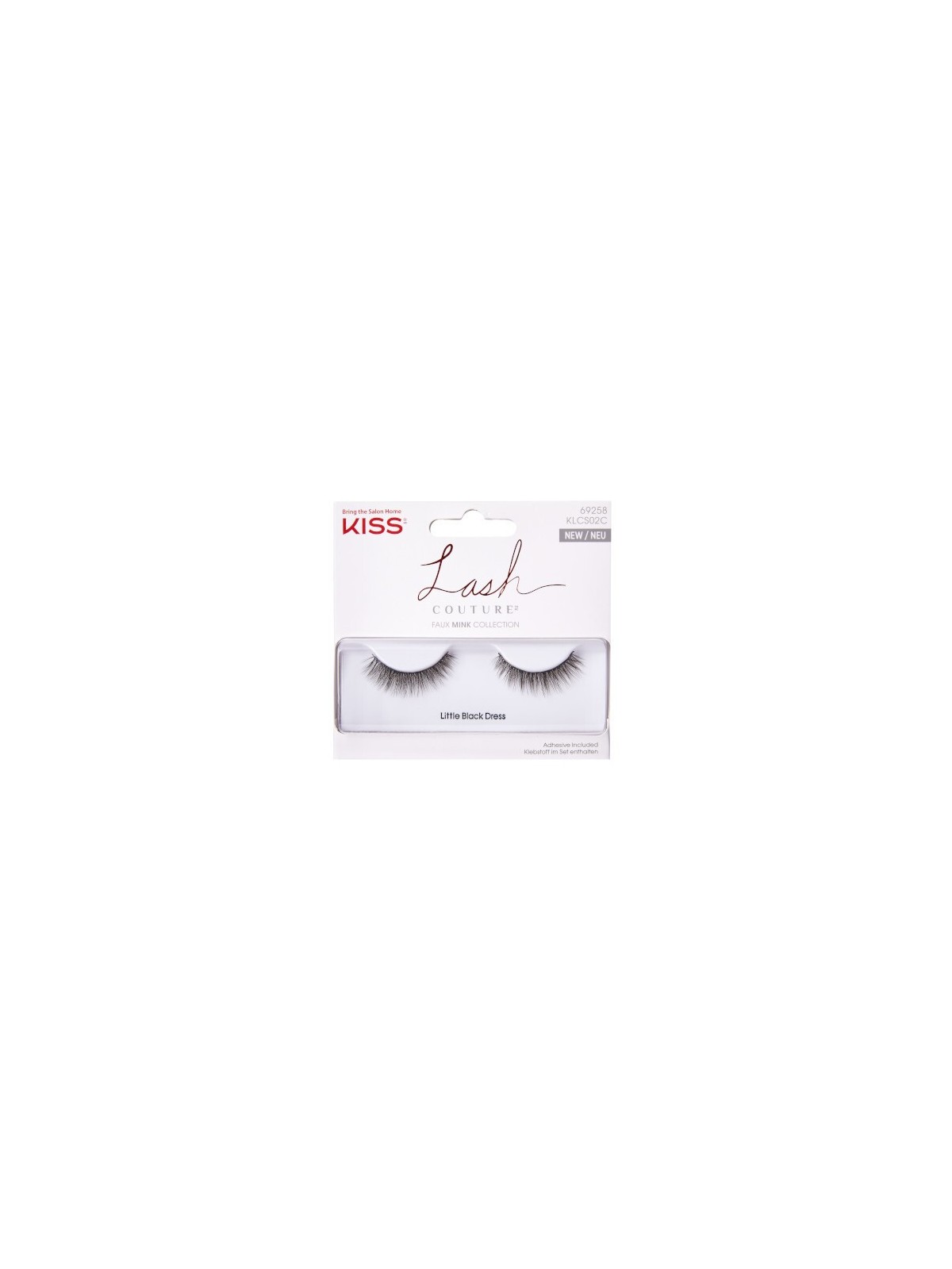 Kiss My Face Lash Couture 1 paio Ciglia finte lussuose donna Little Black Dress