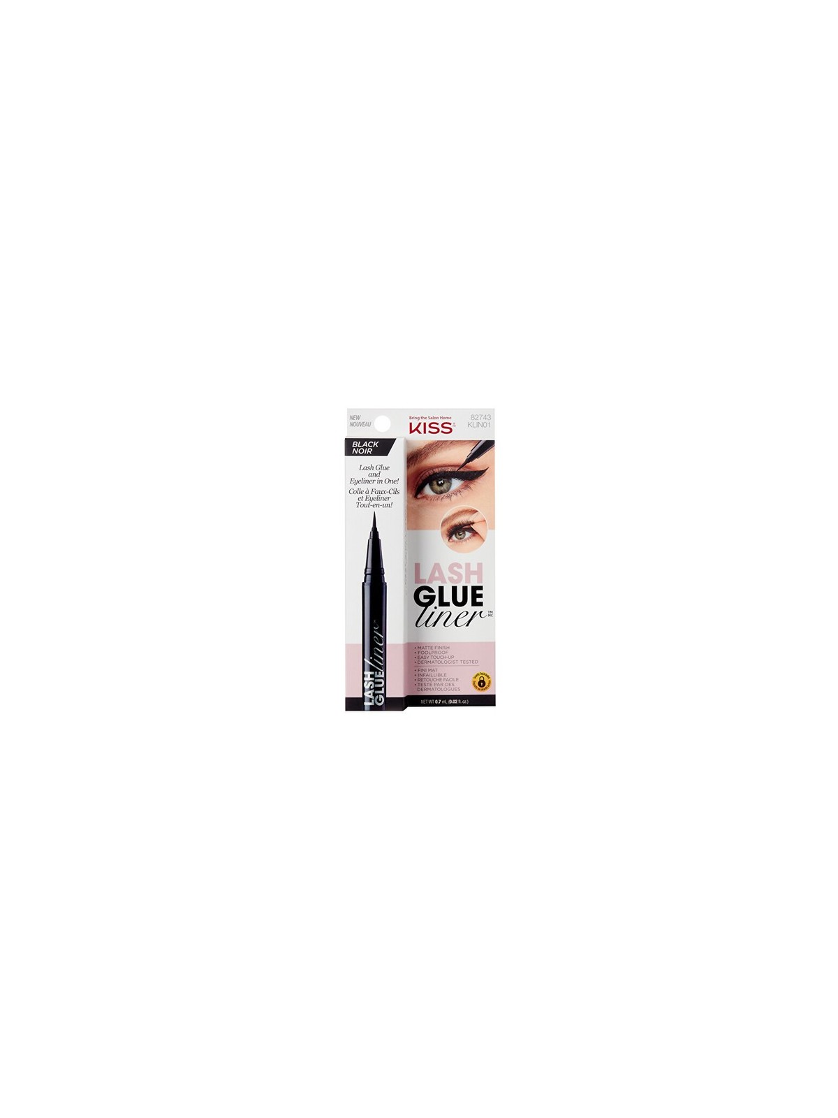 Kiss Lash Glue Liner Black 0.7ml