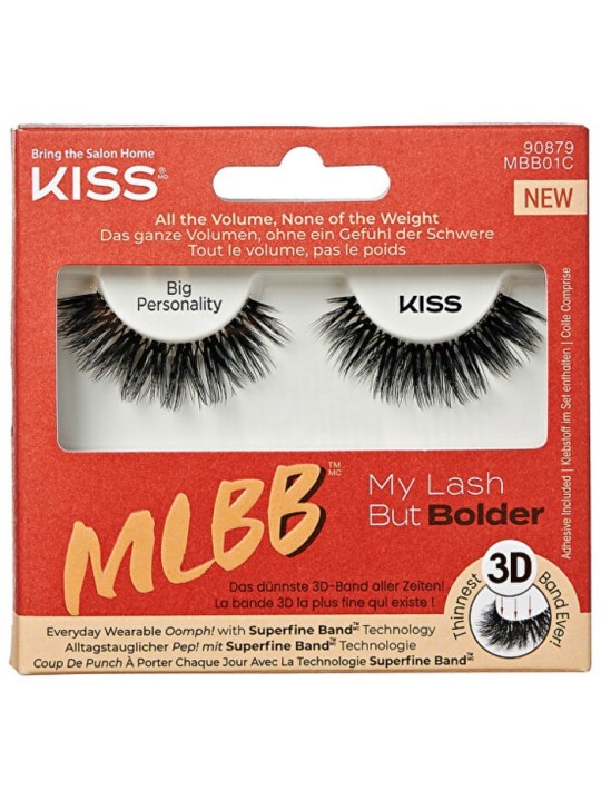 Ciglia artificiali Kiss My Face MLB Bolder Lash Slim Thicc