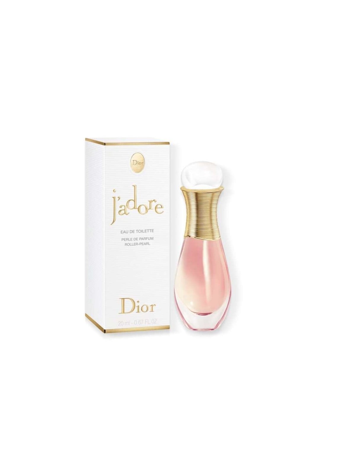 Dior J'Adore eau de toilette Spray donna 20ml Roller Pearl