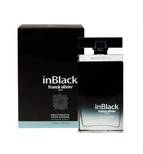 Franck Olivier In Black Eau De Toilette 75ml uomo