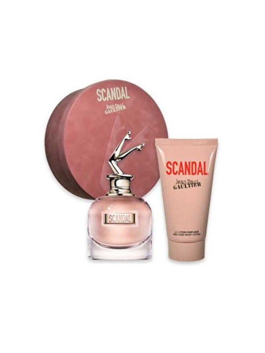 J.P. Gaultier Scandal Giftset 125ml eau de parfum Spray 50ml-Body Lotion 75ml