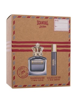 Jean Paul Gaultier Cofanetto regalo Scandal Pour Homme eau de toilette 100 ml e 20 ml uomo