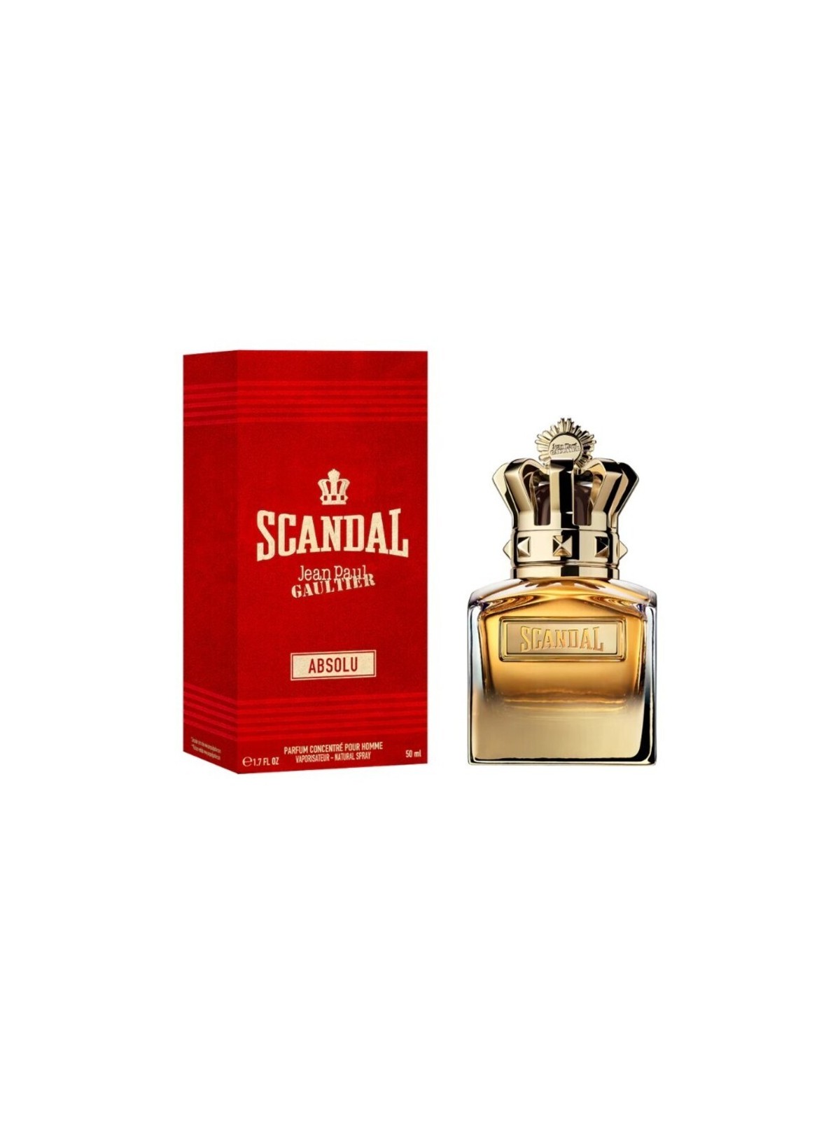 Profumo uomo Jean Paul Gaultier Scandal Absolu Pour Homme 50ml