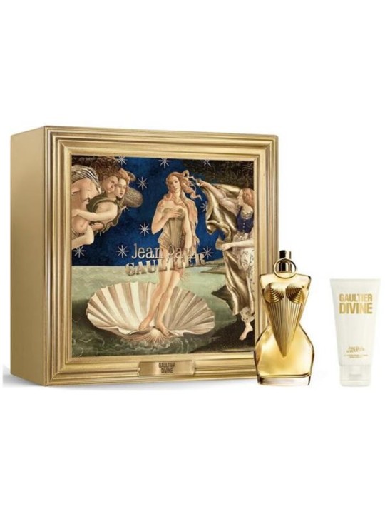 J.P. Gaultier Divine Giftset 125ml eau de parfum Spray 50ml-Body Lotion 75ml