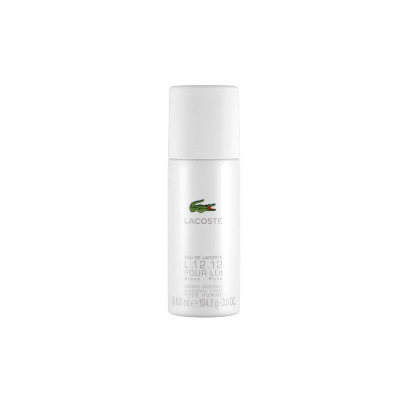 Deo Spray uomo Lacoste Eau de Lacoste L.12.12 Blanc 150ml