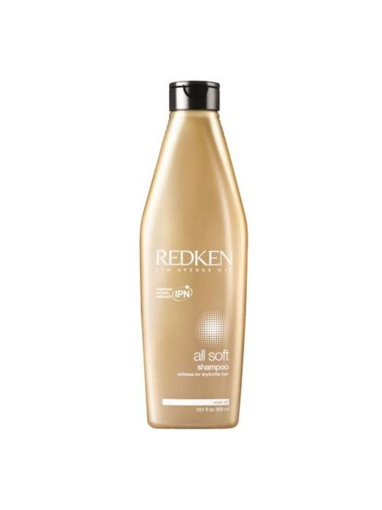 Redken All Soft Shampoo unisex 300ml For Dry, Brittle Hair