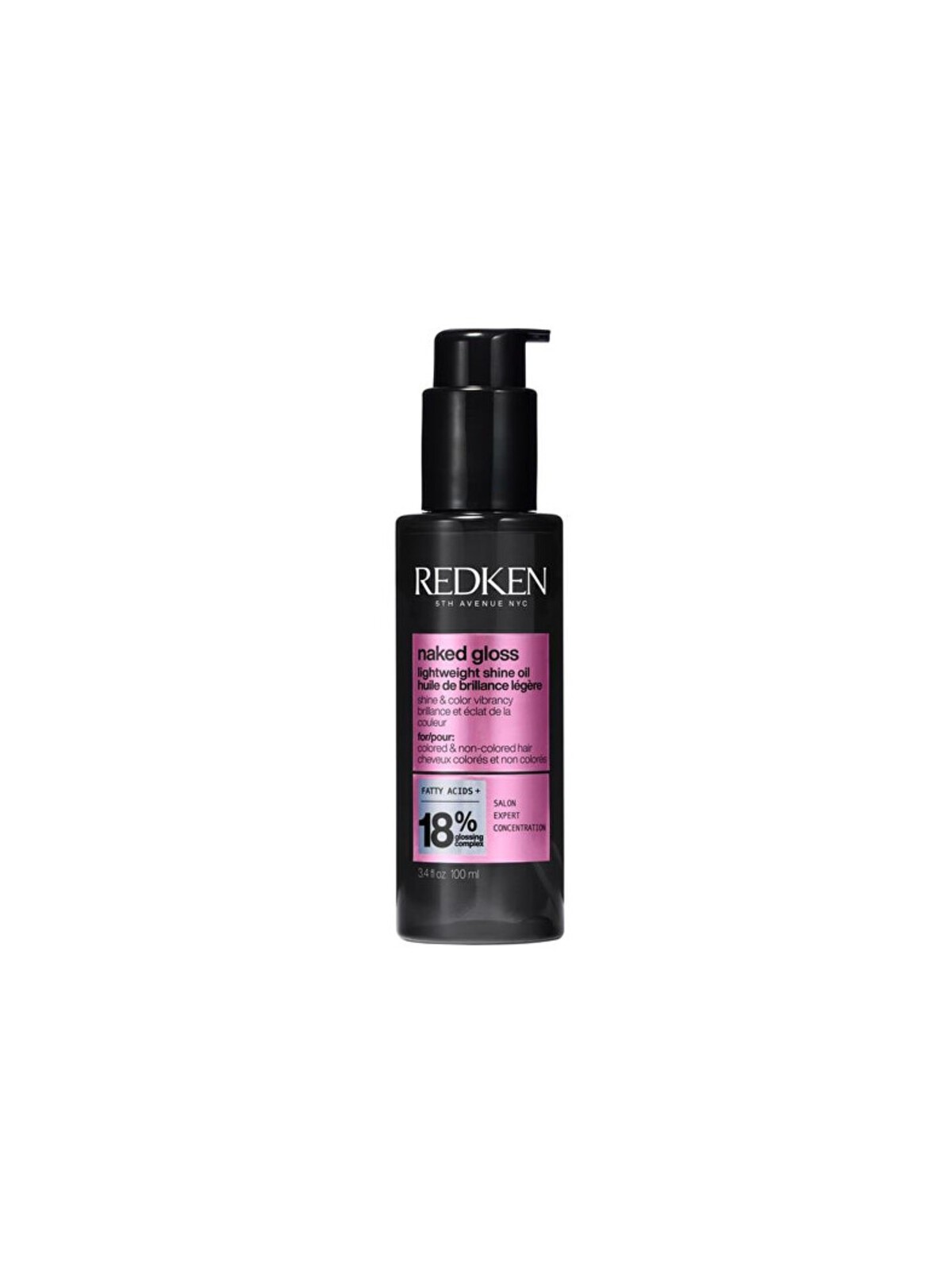 Redken Naked Gloss Olio Leggero per Capelli 100ml