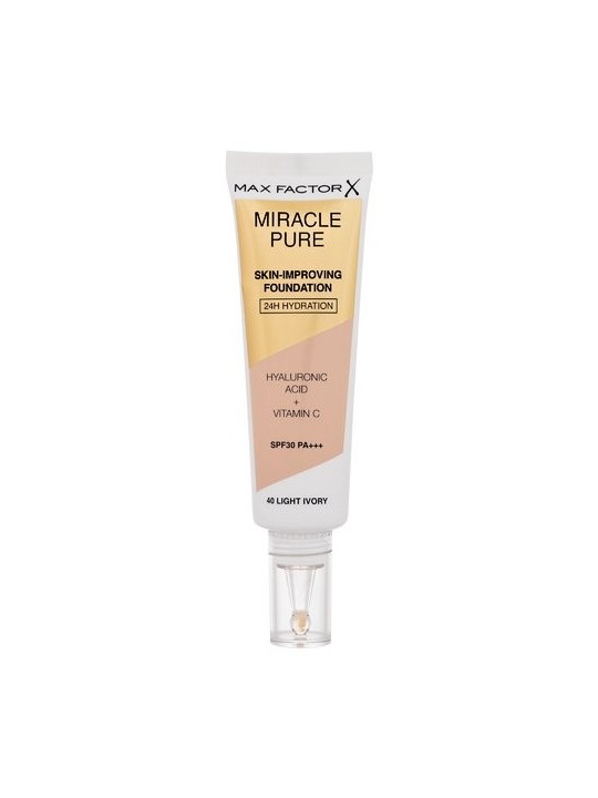 Max Factor Miracle Pure Fondotinta SPF30 30 ml 45 Warm Almond