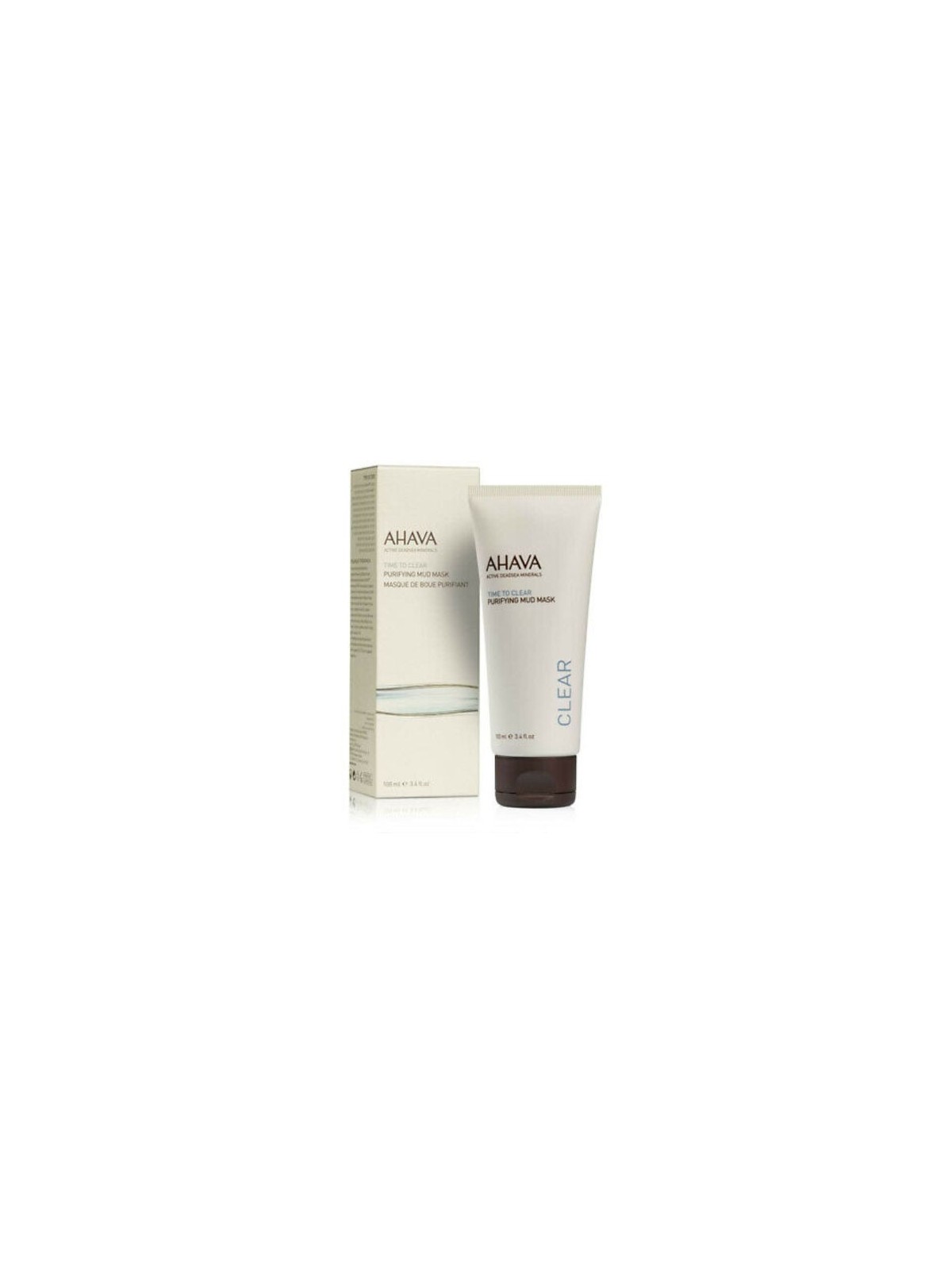 Ahava Time to Clear Purifying Mud Mask 100ml for Women