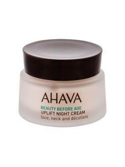 Ahava Beauty Before Age Uplift Night Cream donna 50ml Face, Neck and Decollete