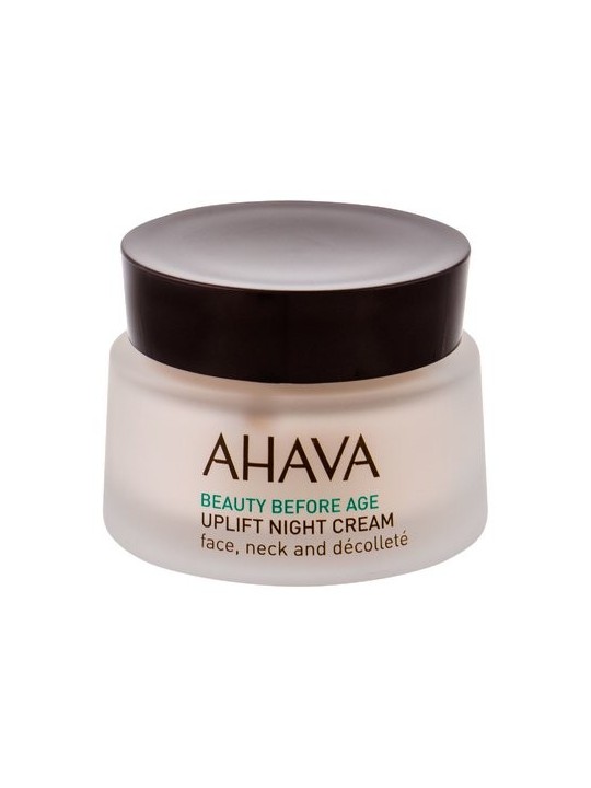 Ahava Beauty Before Age Uplift Night Cream donna 50ml Face, Neck and Decollete