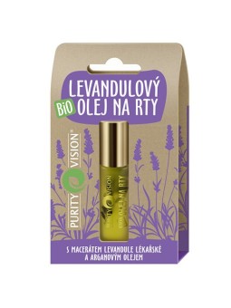 Olio per labbra alla lavanda biologico donna 10ml
