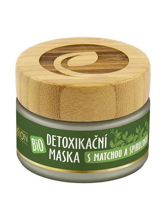 Maschera Bio Detox con matcha e spirulina donna 40ml