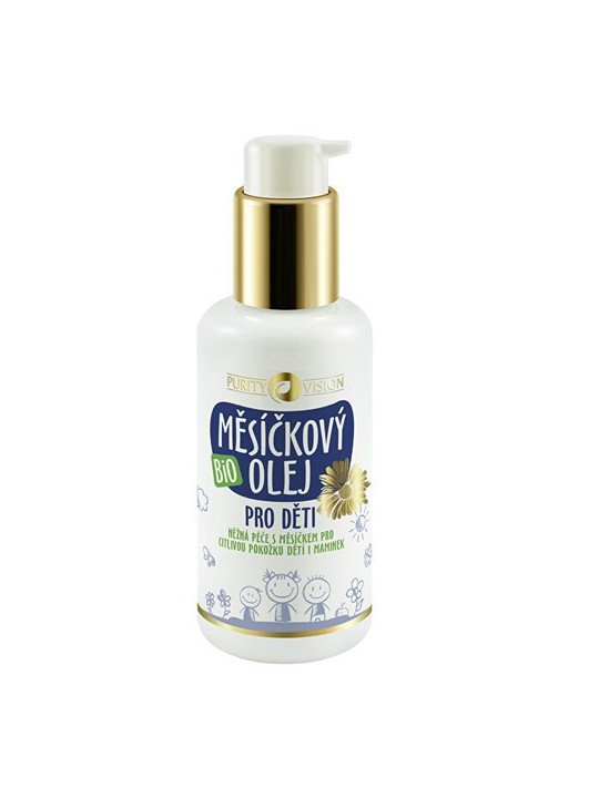 Olio di calendula bio per bambini donna 100ml