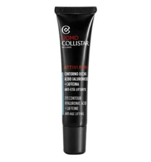 Collistar Crema contorno occhi Acido Ialuronico + Caffeina 15ml uomo 