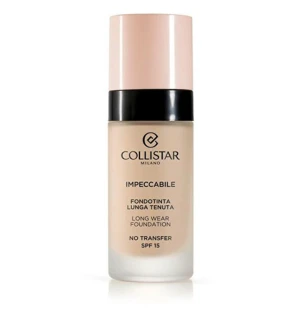 Collistar Fondotinta Impeccable Long Wear SPF 15 Trucco a lunga tenuta 30 ml donna 1R Rosy Avory