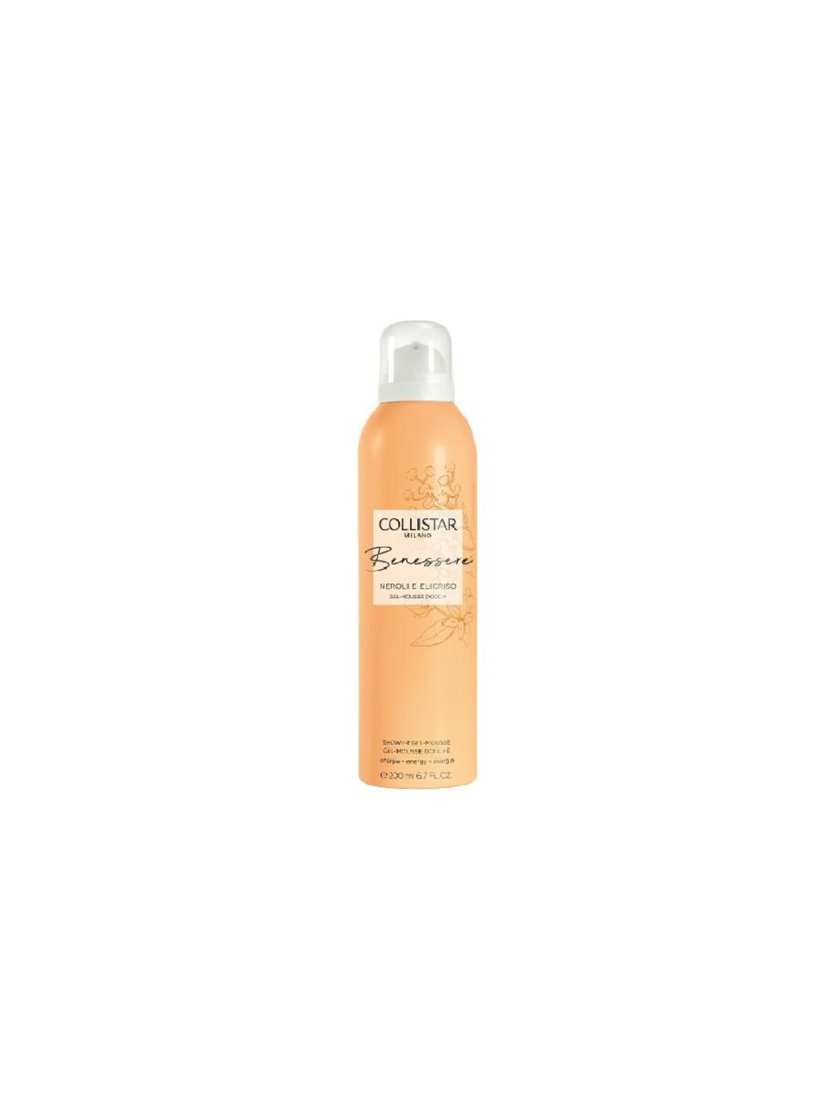 Collistar Benessere Mousse Shower Gel 200ml
