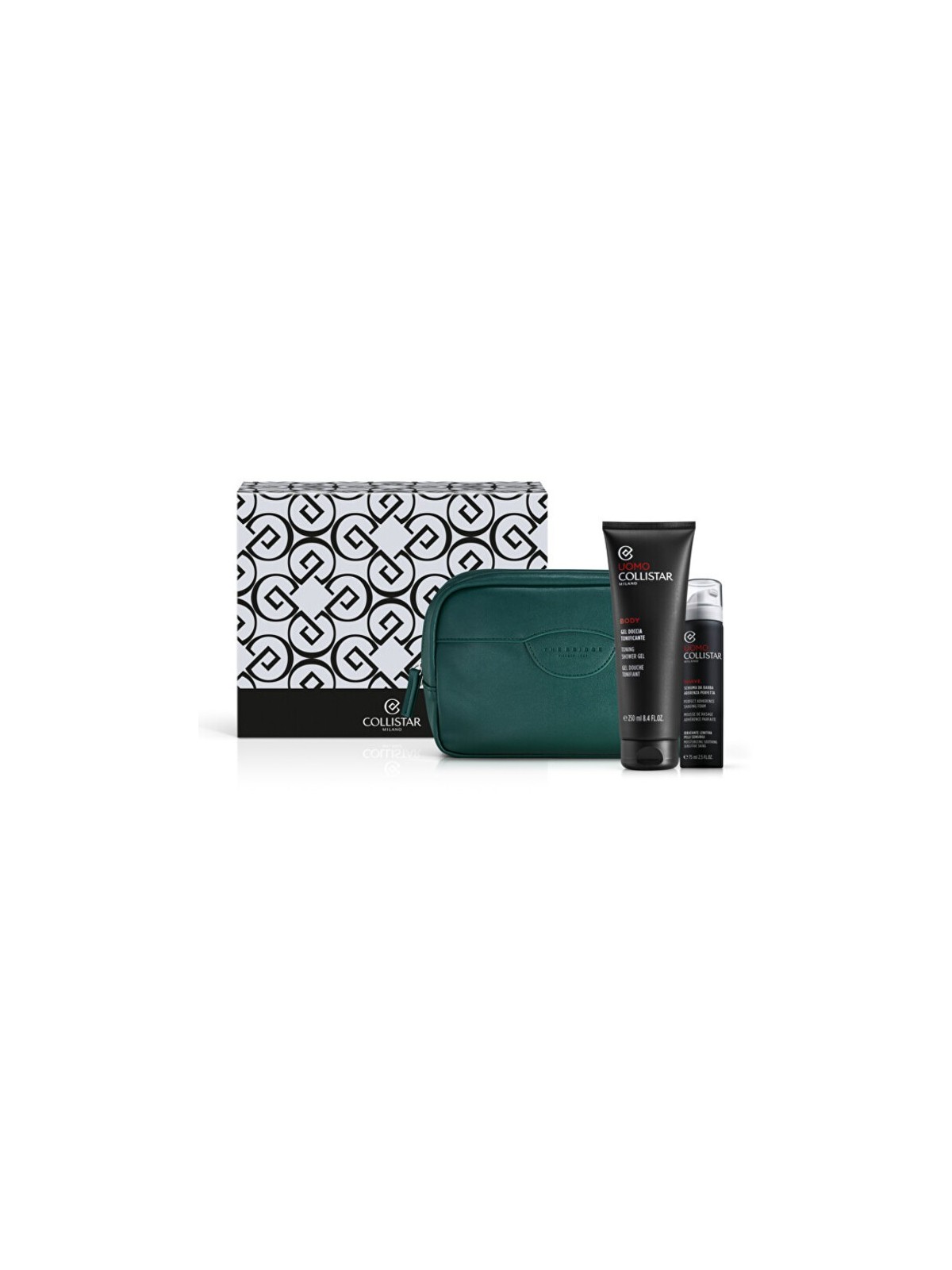 Collistar Set regalo per uomo: set gel doccia tonificante uomo Collistar www.essenzetotalstyle.com 