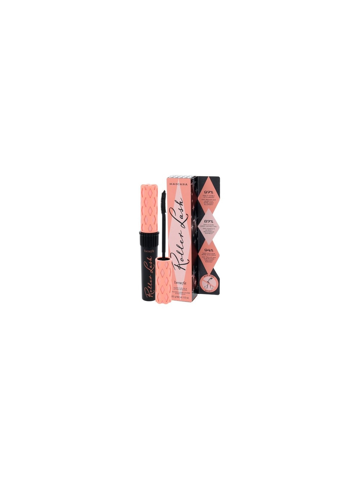 Benefit Mini Roller Lash Mascara donna 4g Black Black