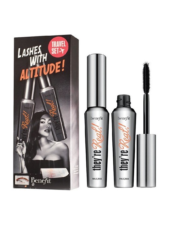 Benefit Duo Set: They're Real! Mascara donna 17g Numero 1 Jet Black - 2x8,5 gr