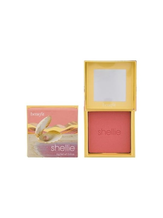 Benefit Wanderful World Blushes Powder Highlighter donna 6g Shellie Seashell Pink
