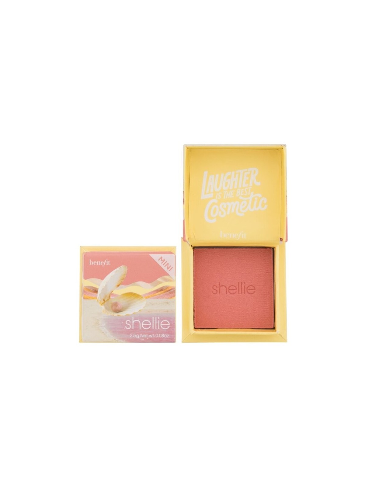 Benefit Shellie Mini Blush 2,5g Warm Seashell-Pink