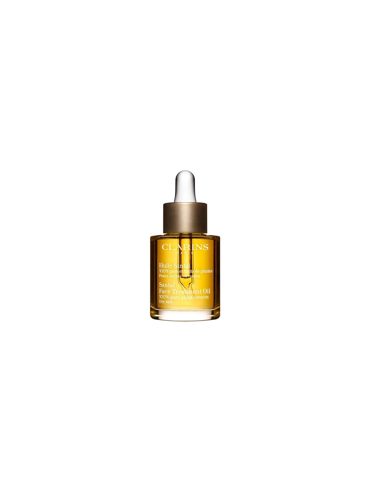 Olio Viso Santal Clarins 30ml Pelle Secca