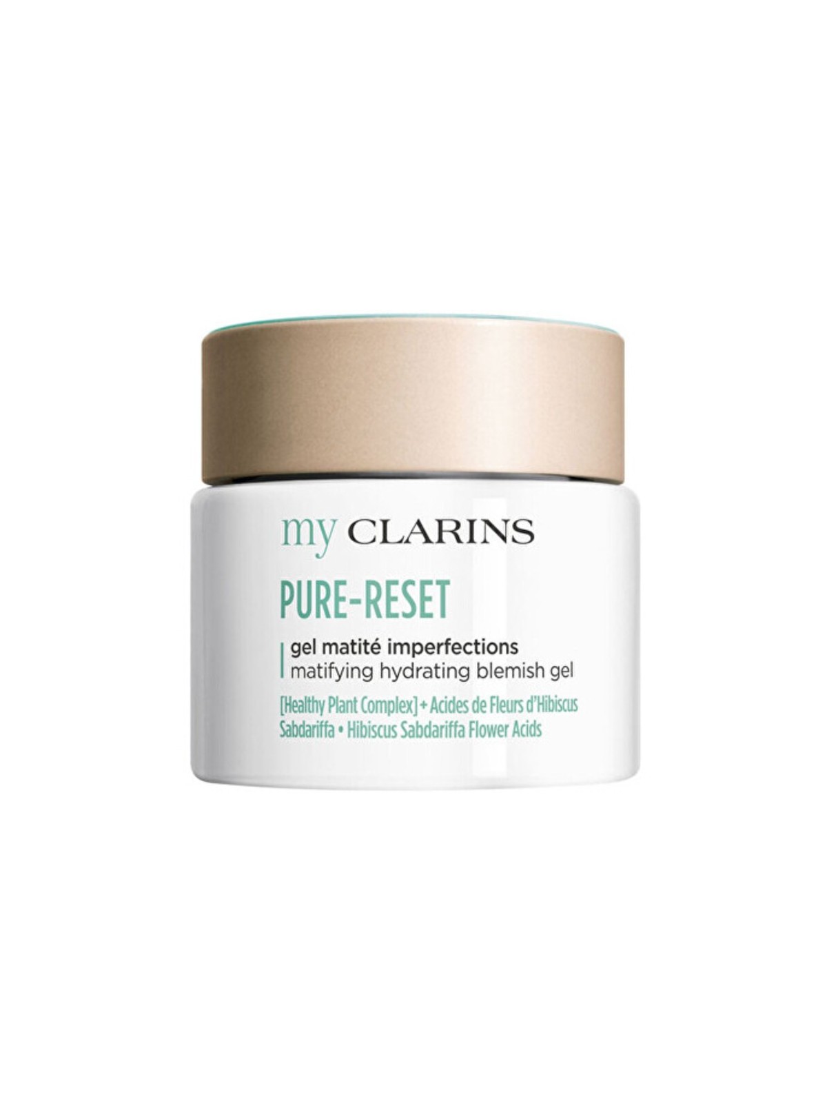 Clarins Gel opacizzante e idratante per la pelle My Clarins Pure Reset Gel opacizzante idratante anti-imperfezioni 50ml donna Cl