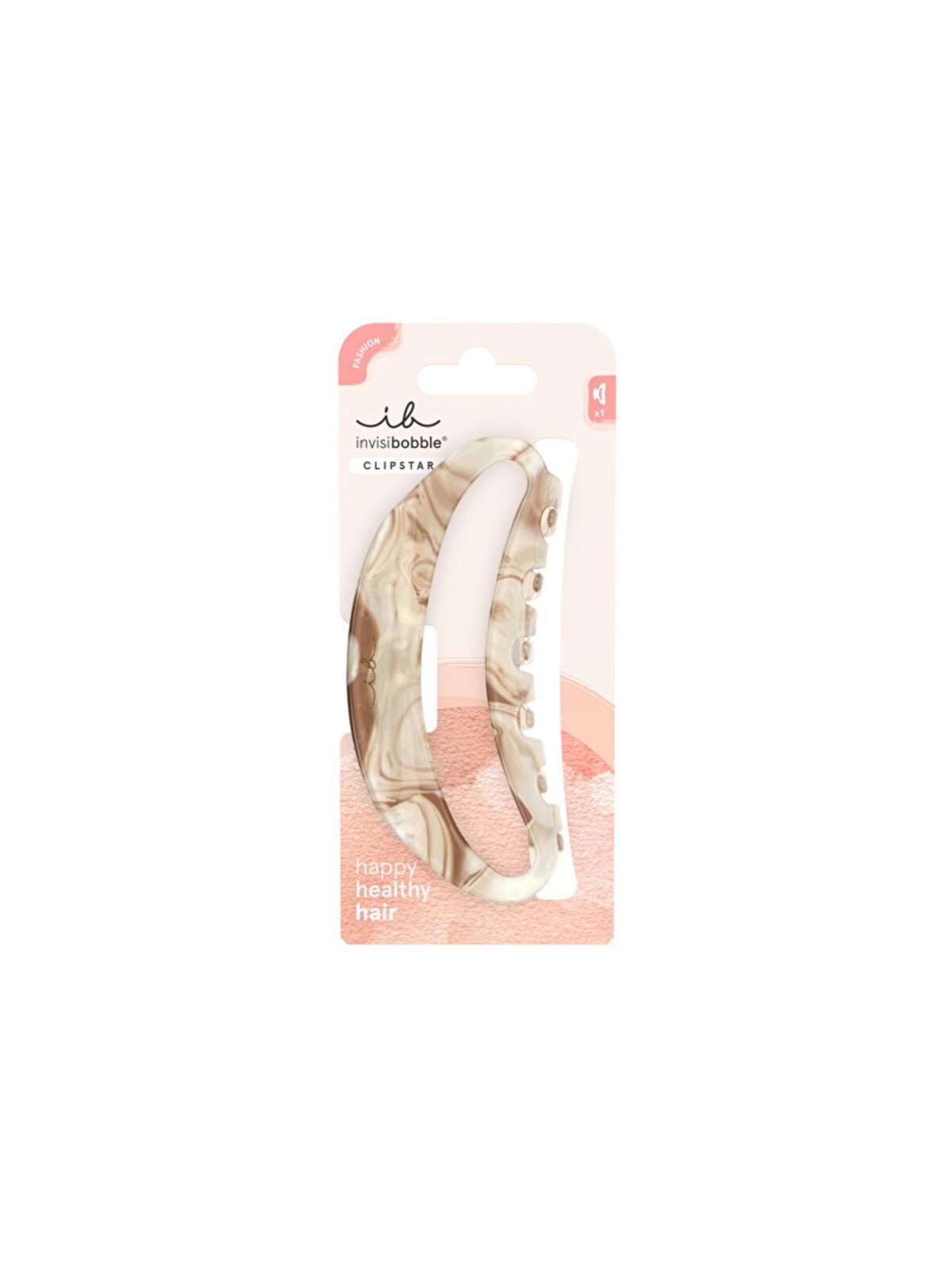 Clipstar XL Amber Glow - Eleganza Invisibobble