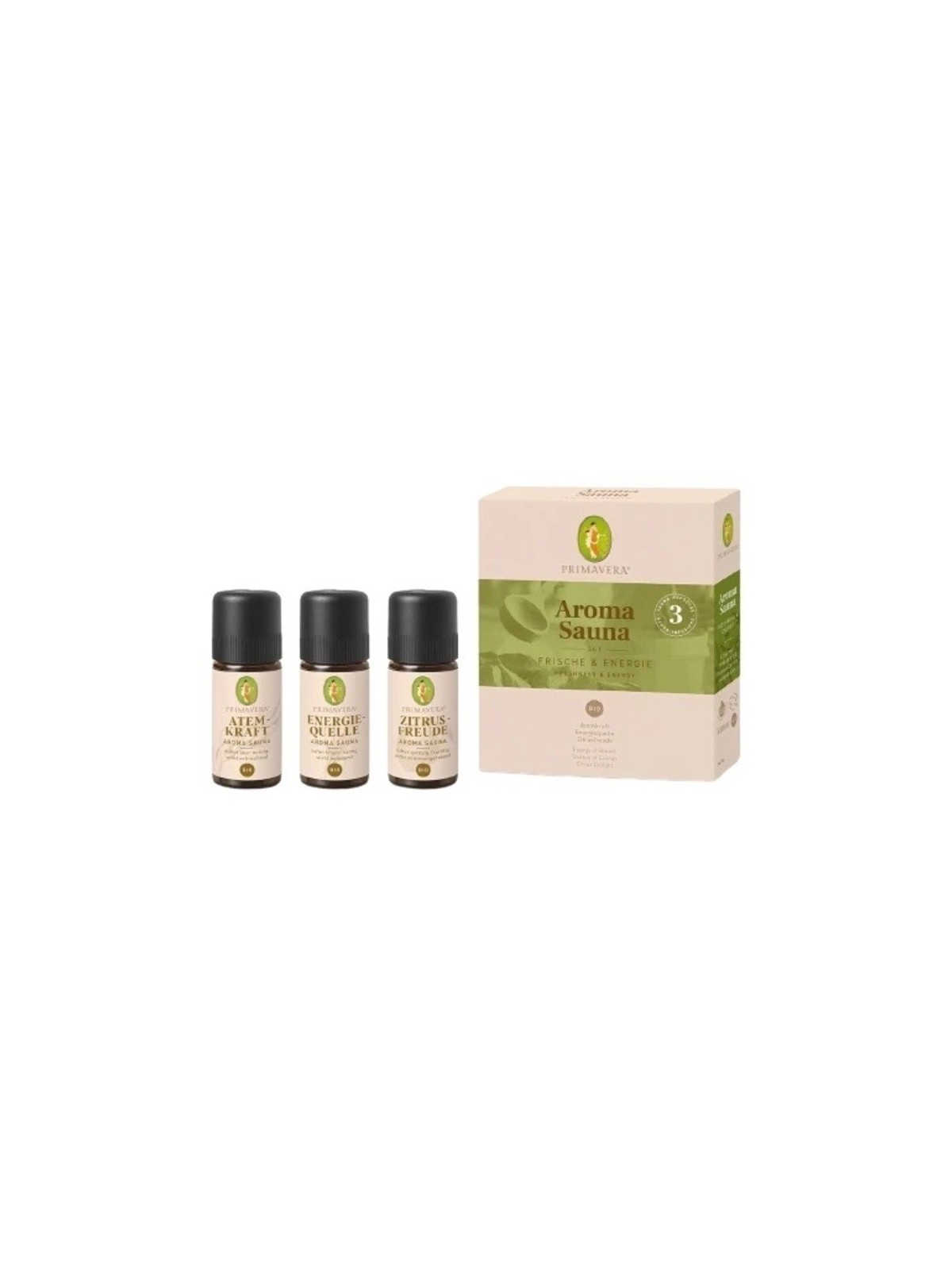 Set sauna aromatica Freshness & Energy per donna