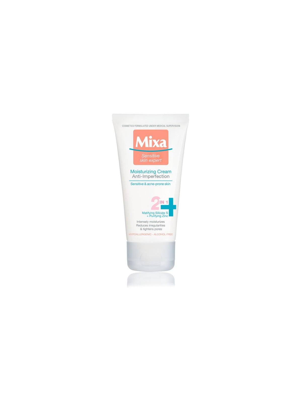 Crema idratante antiimperfezioni Mixa Sensitive Skin Expert donna 50ml