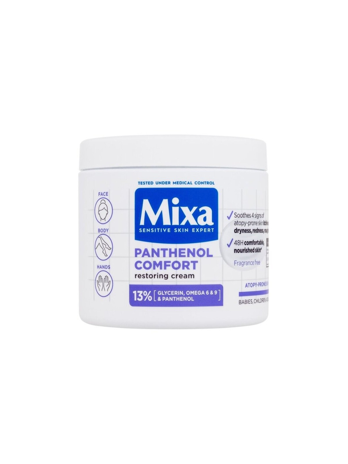 Mixa Panthenol Comfort Crema Restitutiva 150ml