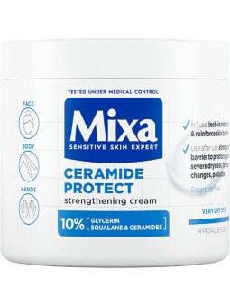 Crema Rinforzante Ceramide Protect pelle molto secca donna 400ml