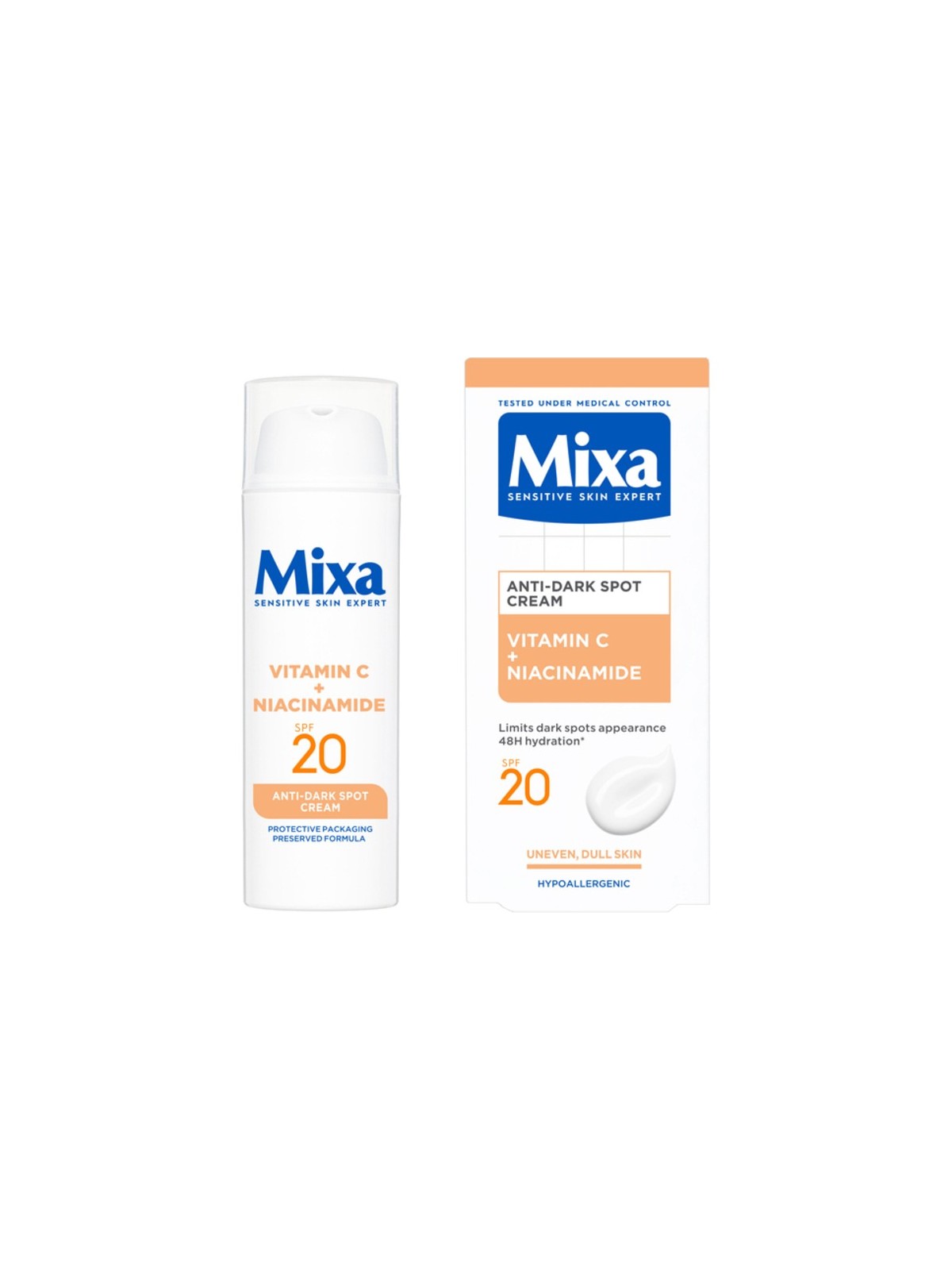 Crema AntiMacchie SPF 20 contro le macchie pigmentarie donna 50ml