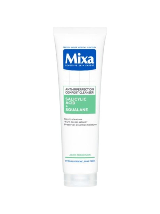 Gel detergente anti-imperfezioni Mixa donna 150ml