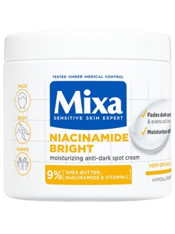Crema viso anti-macchie Mixa Niacinamide 400ml
