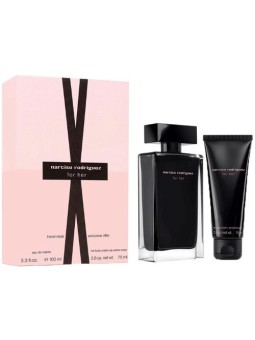 Narciso Rodriguez For Her Giftset donna 175ml eau de toilette Spray 100ml-Body Lotion 75ml-Travel Retail