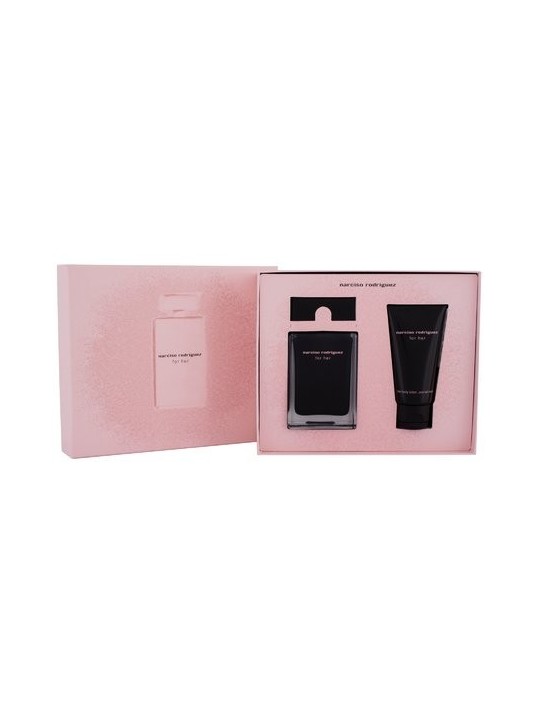 Narciso Rodriguez For Her Giftset 100ml eau de toilette Spray 50ml-Body Milk 50ml