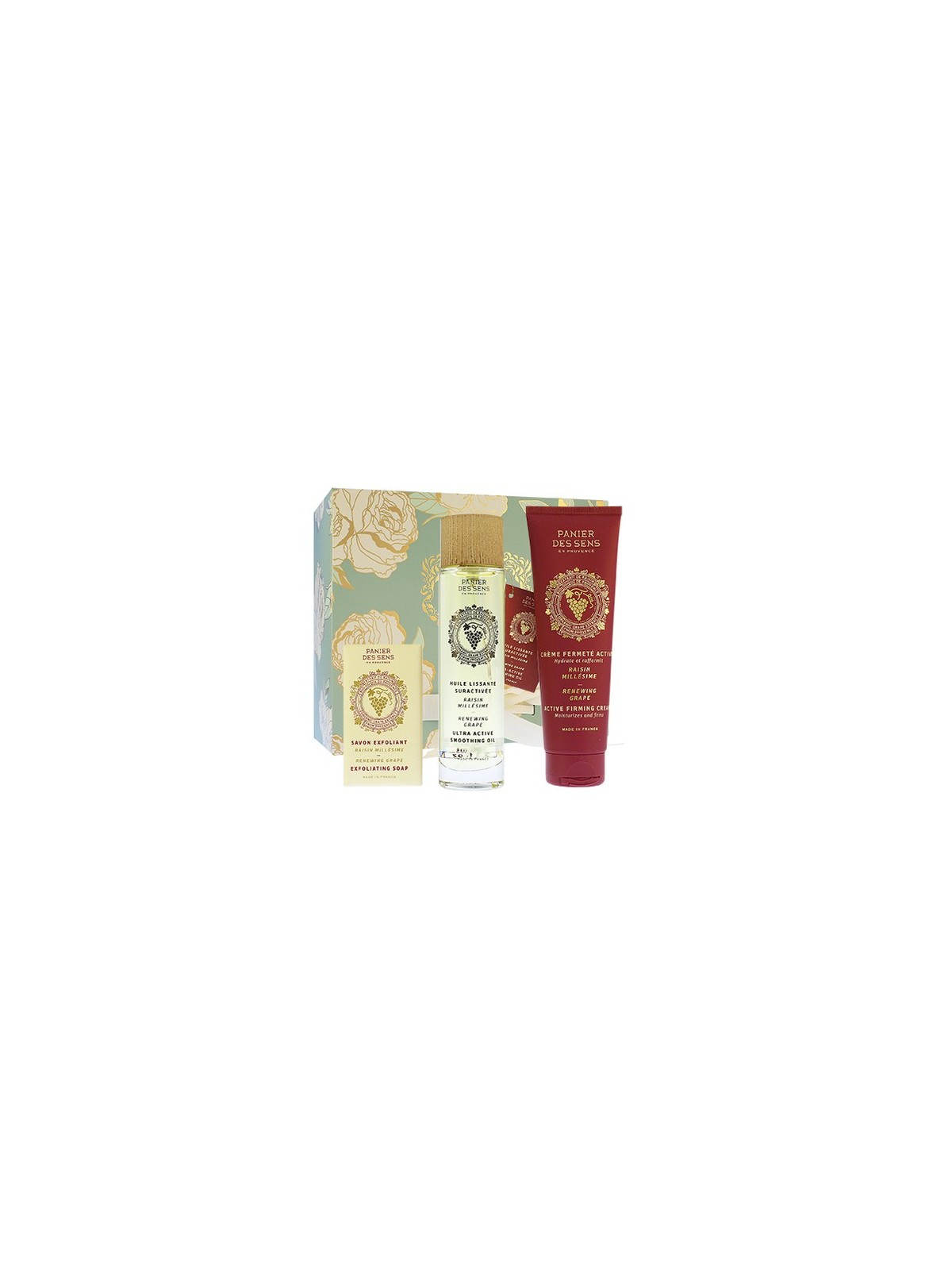 Set di Cura del Corpo Rinnovante all'Uva - Panier des Sens