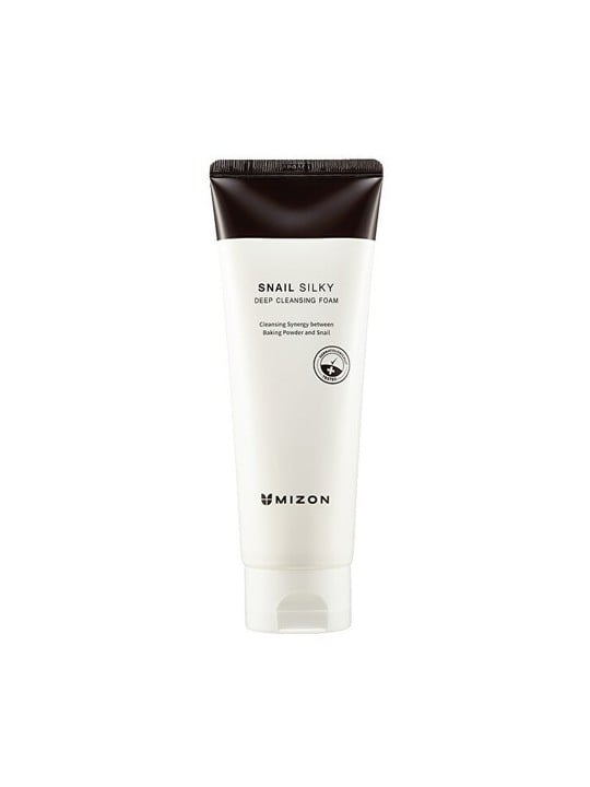 Snail Silky Deep Cleansing Foam Schiuma viso detergente quotidiana donna 150ml