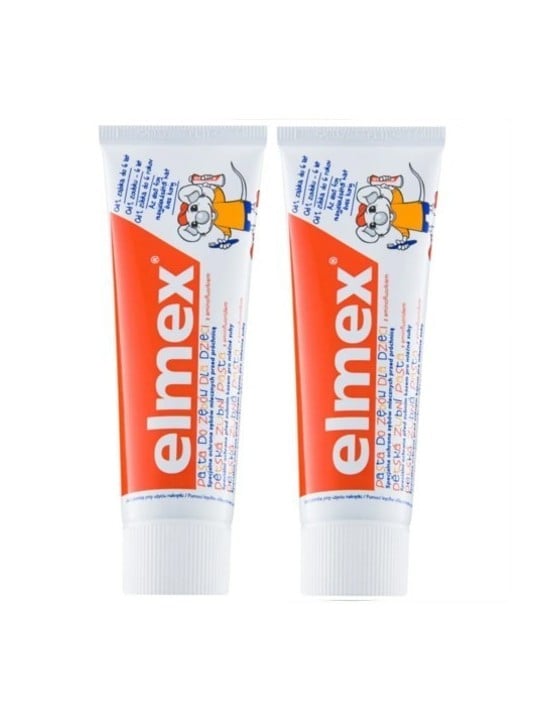 Dentifricio per bambini Elmex Duopack 2 x 50 ml