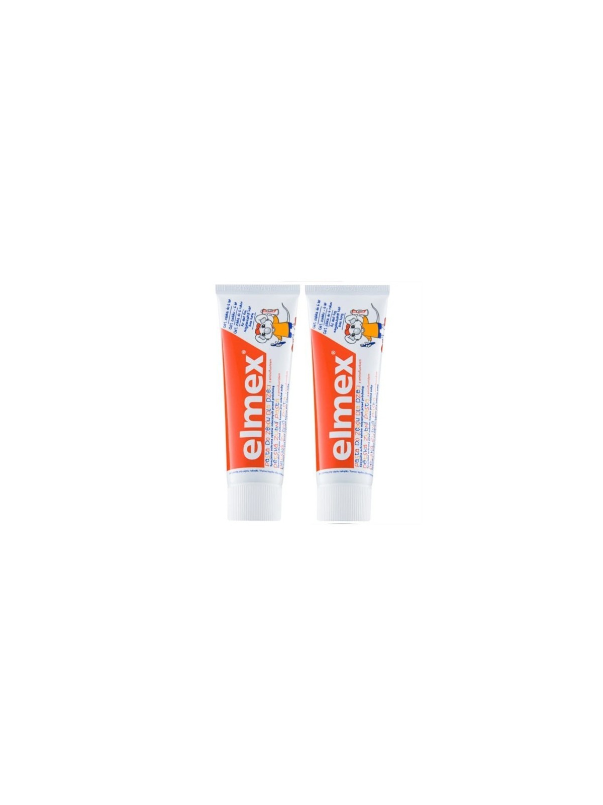 Dentifricio per bambini Elmex Duopack 2 x 50 ml